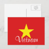 Vietnam Postkarte (Vorne/Hinten)