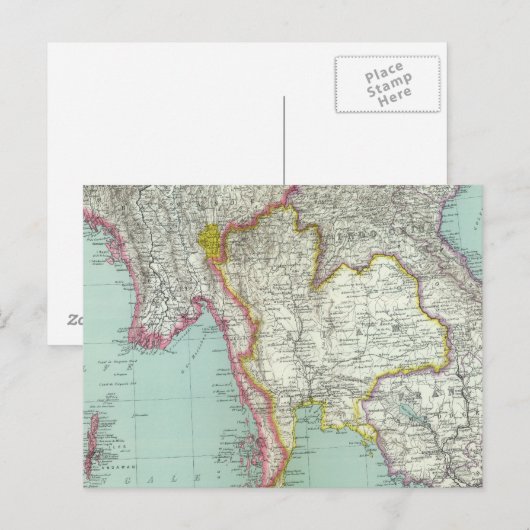 Vietnam Postkarte (Vorne/Hinten)