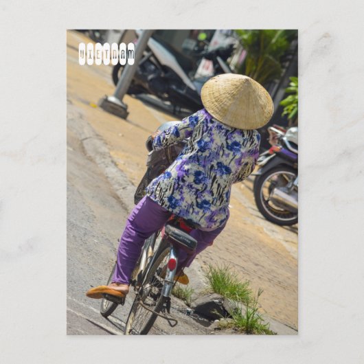 Vietnam Postkarte (Vorderseite)