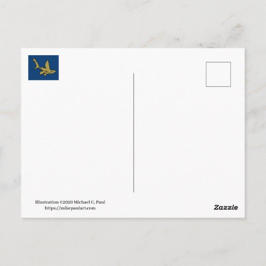 Vietnam Postkarte (Rückseite)