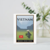 Vietnam Postkarte (Stehend Vorderseite)