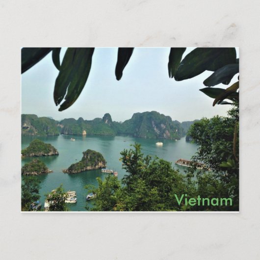 Vietnam Postkarte (Vorderseite)