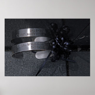 Vietnam POW Bracelet Poster