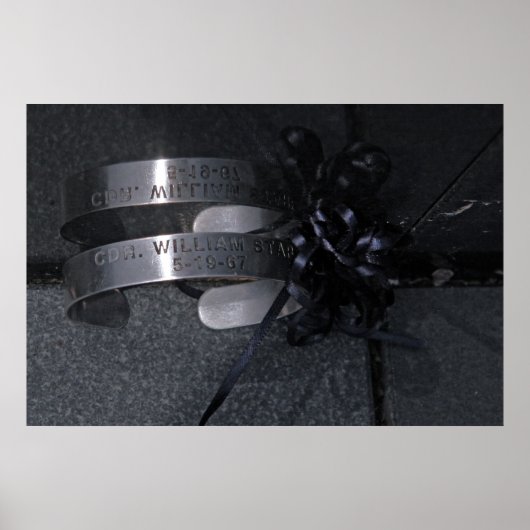 Vietnam POW Bracelet Poster (Vorne)