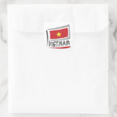 Vietnam - Prix X Quadratischer Aufkleber (Tasche)