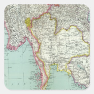 Vietnam Quadratischer Aufkleber