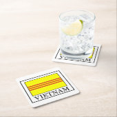 Vietnam Rechteckiger Pappuntersetzer (Vor Ort)