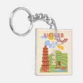 Vietnam Reisekunst Schlüsselanhänger (Vorderseite links)