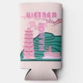 Vietnam Reisekunst Selters Dosenkühler (Vorderseite)