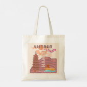 Vietnam Reisekunst Tragetasche (Rückseite)