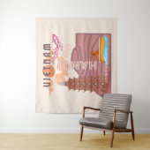 Vietnam Reisekunst Wandteppich (Beispiel)