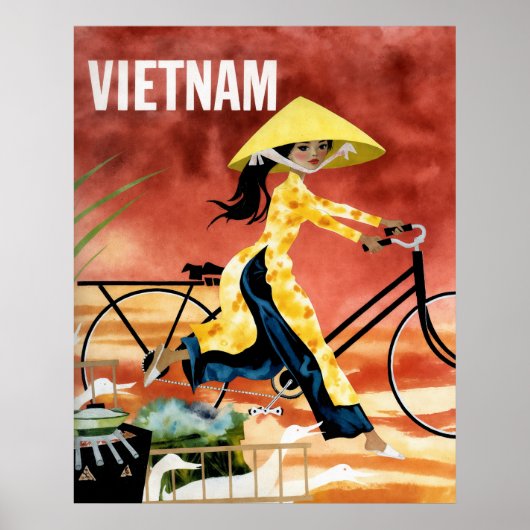 Vietnam-Reiseplakat Poster (Vorne)