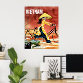 Vietnam-Reiseplakat Poster (Heimbüro)