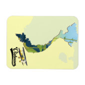 Vietnam Reiseplan Magnet (Horizontal)