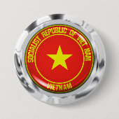 Vietnam-Runde Button (Vorderseite)