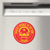 Vietnam-Runde Magnet (In Situ (Geschirrspüler))