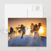 Vietnam Salt Field Postkarte (Vorne/Hinten)