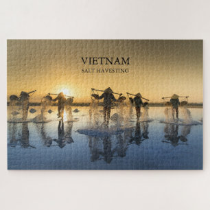Vietnam - Salzernte Puzzle