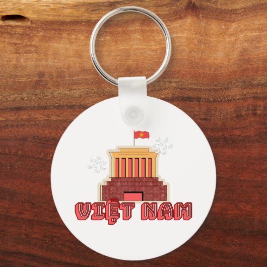 VIETNAM Schlüsselanhänger - Ho Chi Minh Mausoleum