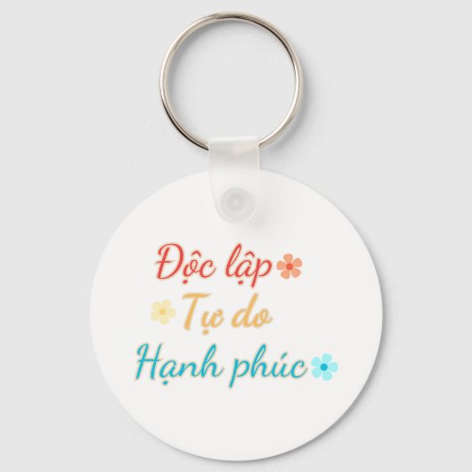 VIETNAM Schlüsselanhänger - Unabhängigkeit Freihei (Rückseite)