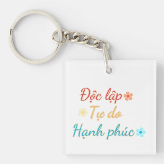 VIETNAM Schlüsselanhänger - Unabhängigkeit Freihei (Vorderseite)