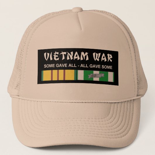 VIETNAM-SERVICE-BÄNDER - TIERARZT TRUCKERKAPPE (Vorderseite)