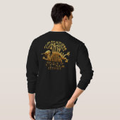 Vietnam-Service-Drache T-Shirt (Schwarz voll)