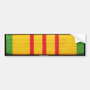Vietnam-Service-Medaille Autoaufkleber