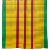 Vietnam Service Medal Band Duschvorhang (Vorderseite)