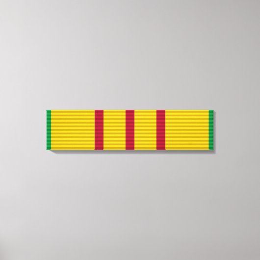 Vietnam Service Medal Band Leinwanddruck (Vorderseite)