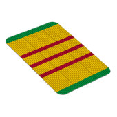 Vietnam Service Medal Band Magnet (Rechte Seite)