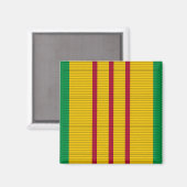 Vietnam Service Medal Band Magnet (Vorderseite/Rückseite)