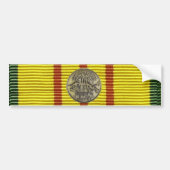 Vietnam-Service mit Medaillen-Autoaufkleber Autoaufkleber (Vorne)