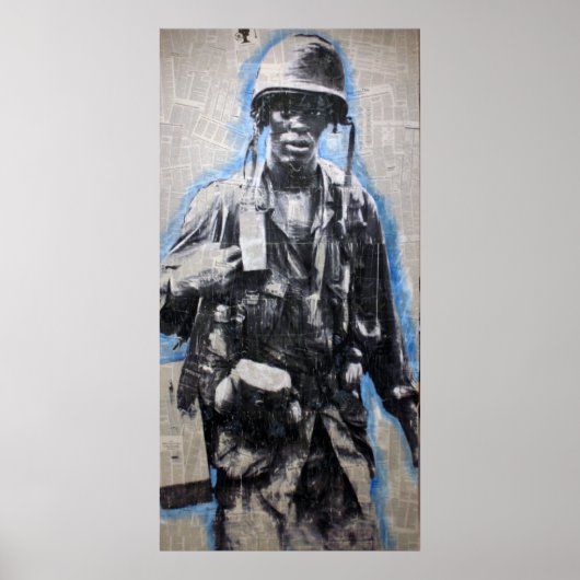 Vietnam Soldier Poster (Vorne)