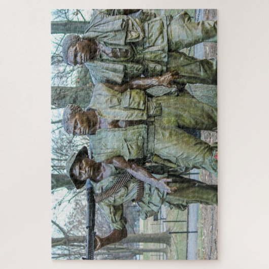 Vietnam Soldiers Memorial Washington Puzzle (Vertikal)