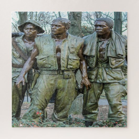 Vietnam Soldiers Memorial Washington Puzzle (Vertikal)