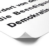 Vietnam-Solidaritätspropagandaplakat Osten Poster (Ecke)