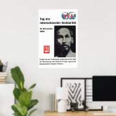 Vietnam-Solidaritätspropagandaplakat Osten Poster (Heimbüro)