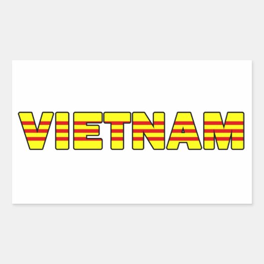 Vietnam Sticker (Vorderseite)