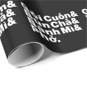 Vietnam Street Food Geschenkpapier (Rolleneckpunkt)