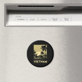 Vietnam Südostasien Deko Retroreise Magnet (In Situ (Geschirrspüler))