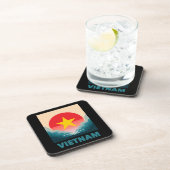 Vietnam Südostasien Getränkeuntersetzer (Rechte Seite)