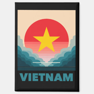 Vietnam Südostasien Magnet