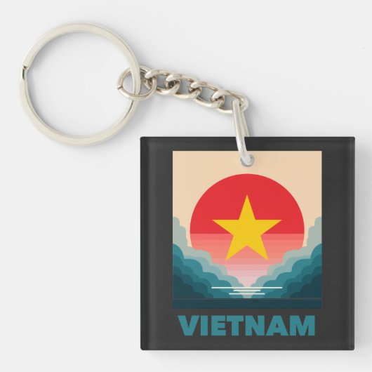 Vietnam Südostasien Schlüsselanhänger (Vorderseite)