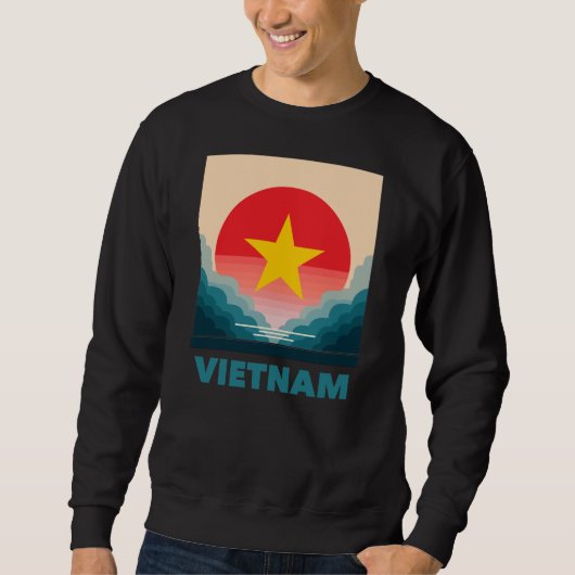 Vietnam Südostasien Sweatshirt (Vorderseite)