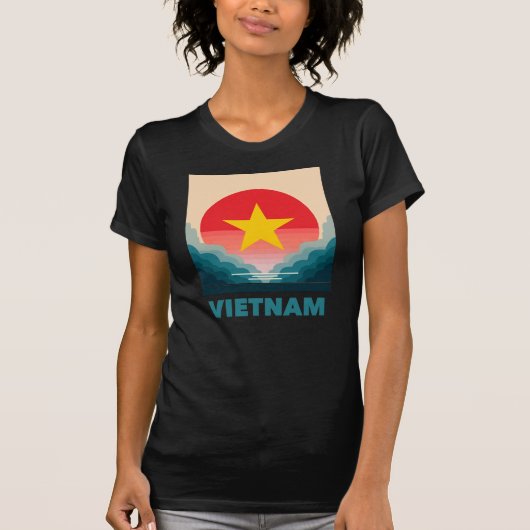 Vietnam Südostasien T-Shirt (Vorderseite)