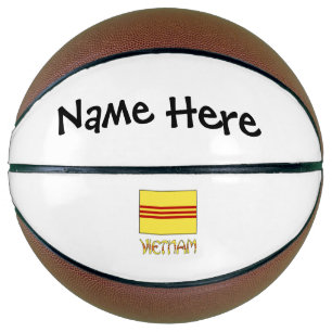 Vietnam Südvietnamesische Flagge Schwarz Persönlic Basketball