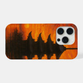Vietnam Sunset Pagoda Phone Case iPhone Hülle (Rückseite (Horizontal))