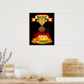 Vietnam Tet Offensive Survivor Poster (Küche)