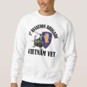 Vietnam-Tierarzt - 1. AVNBDE UH-1 Sweatshirt (Vorderseite)